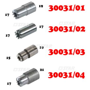 KIT OF REAMERS INJ/C/RAIL